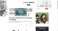 Desktop Screenshot of designshifts.com